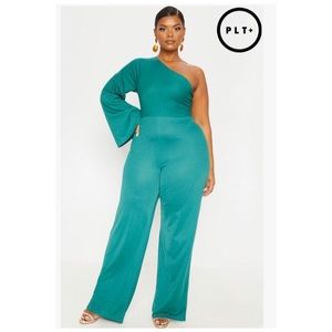 Never worn - Emerald Jumpsuit PLT+